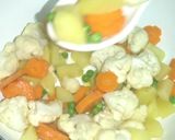 A picture of step 1 of Vegetable koiyla karahi.