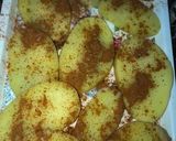 A picture of step 2 of Fry slice potato🥔فراٸی سلاٸس پٹاٹو🥔.