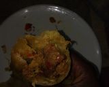 A picture of step 1 of Simple fried shawarma.