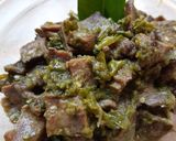 Foto langkah ke 6 dari resep Lidah Sapi Cabe Ijo.
