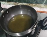 A picture of step 5 of Capsicum bhajia.