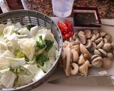 Foto langkah ke 1 dari resep Sawi Putih Bakso Jamur.