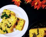 खमण ढोकला (khaman dhokla recipe in Hindi) रेसिपी चरण 6 फोटो