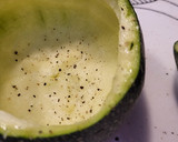 Foto del paso 2 de la receta: Calabacín relleno gratinado