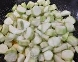 A picture of step 4 of Jhinge Aloo Posto (Turai / Ridge Gourd with Poppy seed).
