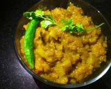 A picture of step 10 of Sweet and Sour Pumpkin/Khatta Meeta Kaddu.