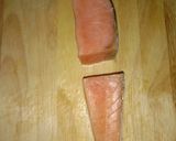 รูปขั้นตอนการทำที่ 2 ของ ซูชิแซลมอนย่าง (Grilled Salmon Sushi)