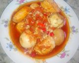 Foto langkah ke 2 dari resep Telur n Tahu Bumbu Sarden Iris.