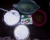 Foto langkah ke 1 dari resep Talam Gula Merah Lapis Puding Alpukat.