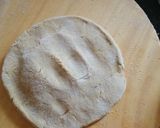 A picture of step 2 of Jowar roti.