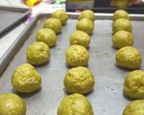 Foto langkah ke 4 dari resep Matcha Coconut Cheese Cookies.