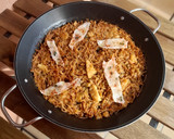 Foto del paso 10 de la receta: Fideuá de bacalao y carpaccio de gambas
