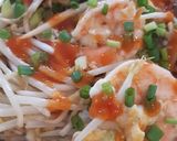 รูปขั้นตอนการทำที่ 2 ของ "กุ้งทอดที่ไม่ใช่หอยทอด"😋😉🍳🦐Pan Fried Shrimps with Egg