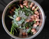 A picture of step 5 of Suji masala idli.