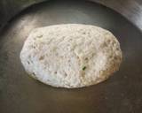 Moong sprouts & palak-paneer baked Kachori recipe step 2 photo