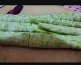 A picture of step 1 of Snake gourd veggie.