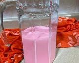 A picture of step 1 of Roohafza Milk.