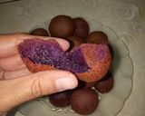 Foto langkah ke 7 dari resep Bola Ubi Ungu Kopong.
