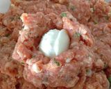 Foto del paso 2 de la receta Albóndigas rellenas de mozzarella