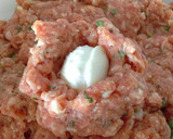 Foto del paso 2 de la receta: Albóndigas rellenas de mozzarella