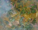 A picture of step 11 of Oha soup.