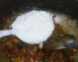 A picture of step 4 of Pasta Butter masala.
