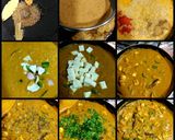 A picture of step 2 of Smoky paneer.