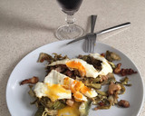 Foto del paso 3 de la receta: Alcachofas con panceta y huevo frito
