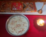 A picture of step 2 of Kesar Rice Pudding.