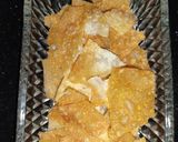 A picture of step 1 of Aloo Papri Chaat 😋.