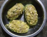 A picture of step 3 of Stuffed teasel gourd pakoda.