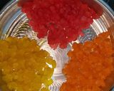 A picture of step 5 of Watermelon tutti frutti.