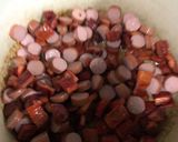 Foto del paso 2 de la receta: Arroz integral con salchicha y cecina