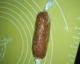 A picture of step 5 of Peperoni(hotdog).
