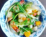 Hình bước làm 5 của món Cà ri Tôm kiểu Thái