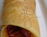 A picture of step 2 of Spicy Onion Omelette Roll.