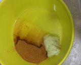 A picture of step 2 of Seekh kabab Keema fry.