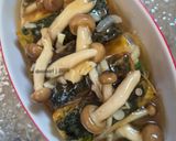 Foto langkah ke 7 dari resep Tahu Bayam Shimeji ala Resto.