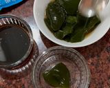 Foto langkah ke 3 dari resep Cincau Hijau Tanpa Santan.
