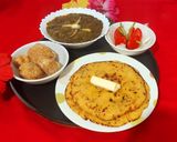 A picture of step 8 of Makki Ki Roti.