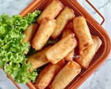 Foto langkah ke 4 dari resep Lumpia Ayam Roll.