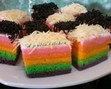 Foto langkah ke 7 dari resep Steamed Rainbow cake.