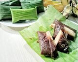 Foto langkah ke 6 dari resep Nagasari Bandung Coklat.