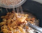 A picture of step 2 of Sabudana khichdi.