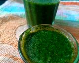 A picture of step 5 of Mint coriander green chutney.