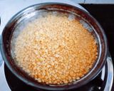 A picture of step 1 of Healthy nutritious tasty moong dal Chilla for kids.