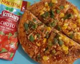 A picture of step 4 of Corn pizza.