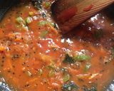 A picture of step 7 of Bread Upma.
