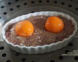 รูปขั้นตอนการทำที่ 3 ของ หมูสับนึ่งไข่เค็ม