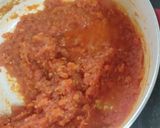 A picture of step 6 of Papaya ladu.